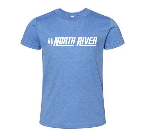 Columbia Blue Youth Short Sleeve Tee – North River Boats