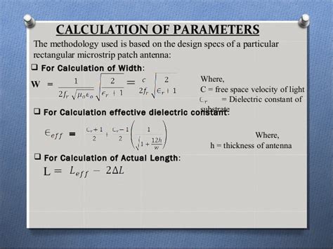 Patch Antenna Gain Formula - canadajawer