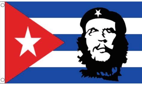 Cuba Che Guevara Flag Large 5 x 3 FT - Socialist Marxist Communist ...