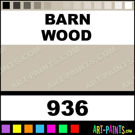 Barn Wood Folk Art Acrylic Paints - 936 - Barn Wood Paint, Barn Wood Color, Plaid Folk Art Paint ...