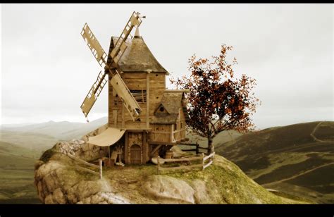 Old Mill - BlenderNation