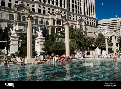 Caesars palace las vegas pool hi-res stock photography and images - Alamy