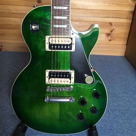 Gibson USA Les Paul Classic T 2017 Green Ocean Burst for sale online | eBay | Les paul, Gibson ...