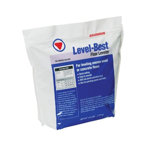 SAVOGRAN 12832 4.5 lbs. Level Best Floor Leveler-6562 - The Home Depot