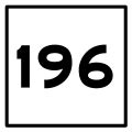 Category:Signs for roads numbered 196 - Wikimedia Commons