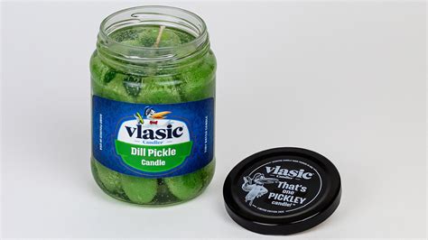 Vlasic releases pickle-scented candle in authentic jar for National ...