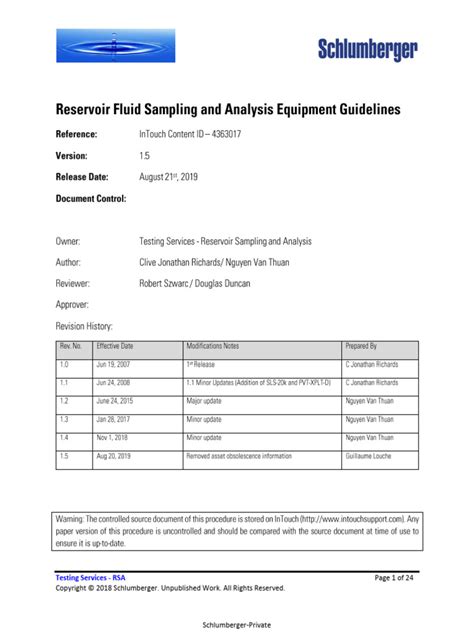 RSA Equipment Guidelines 1-5-4363017 - 02 | PDF | All Rights Reserved ...