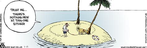 Non Sequitur by Wiley Miller for July 12, 2018 | GoComics.com | Non sequitur, Good morning funny ...