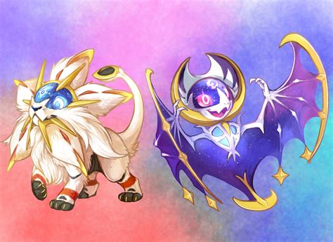 Solgaleo and Lunala by ArthurDraw90 on DeviantArt