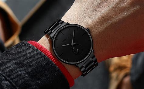 Matte Black Minimalist Watch | ubicaciondepersonas.cdmx.gob.mx