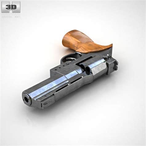 Mateba Autorevolver 3D model - Weapon on Hum3D