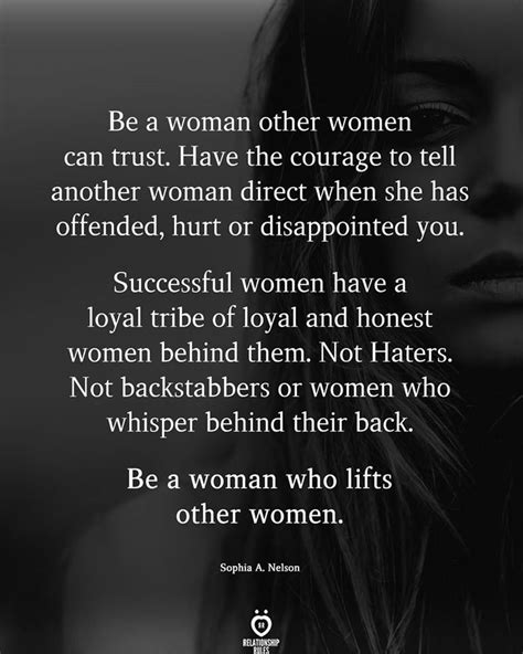 Be a woman other women can trust | Other woman quotes, Wisdom quotes, Woman quotes