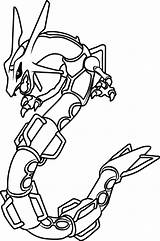 Rayquaza Pokemon Fighting Coloring Page  Free Printable Pages sketch template