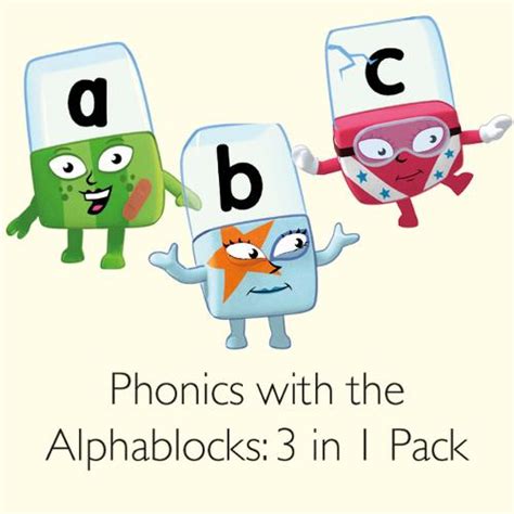 Phonics with the Alphablocks Multi-pack: Starting Phonics, Simple Phonics and Super Phonics for ...