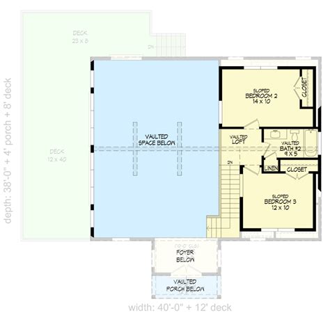 2-Story Lake House House Plan with Lower Level Expansion - 680165VR | Architectural Designs ...