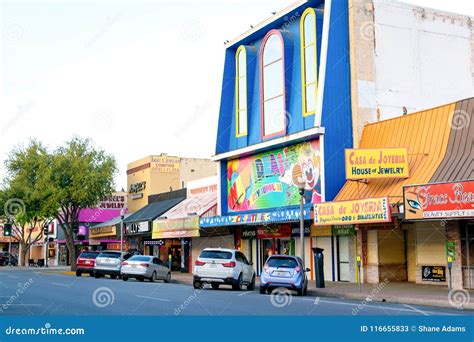 Downtown McAllen, Texas editorial stock photo. Image of store - 116655833