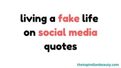 Living a Fake Life on Social Media Quotes - Tarzan Tips - Medium