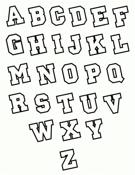 Printable Graffiti Alphabet Bubble Letters