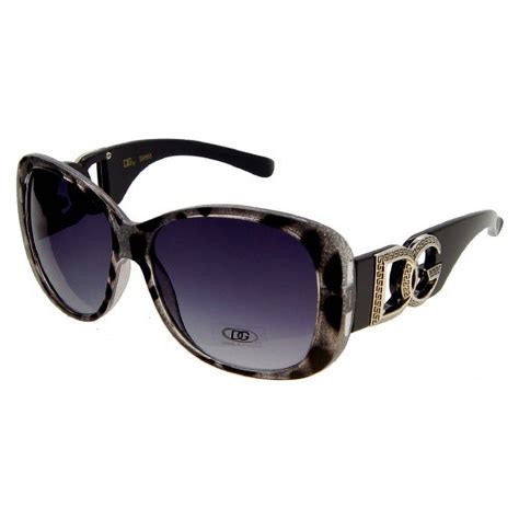 DG Sunglasses Women Oversized DG26800 Silver - Walmart.com