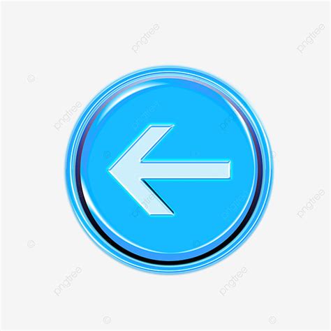 Left Button PNG Picture, Blue Back Button Left, Back Button, Blue, Left ...