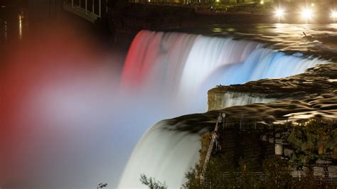 Niagara Falls At Night Free Stock Photo - Public Domain Pictures