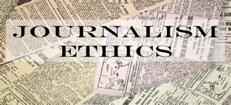 Journalism Ethics & Standards | J-Ethinomics