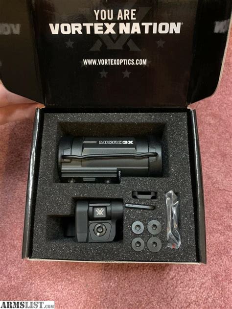 ARMSLIST - For Sale: New Vortex Micro 3X Magnifier w/ QD Flip Mount (V3XM)