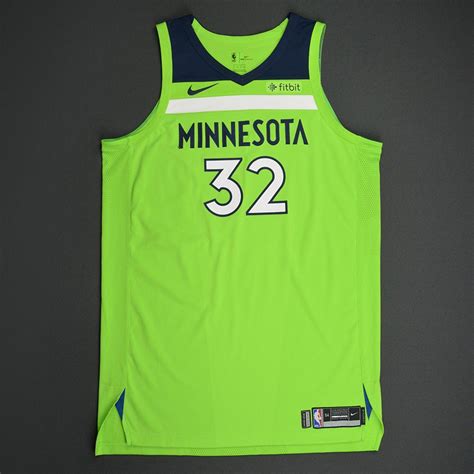 Karl-Anthony Towns - Minnesota Timberwolves - Statement Game-Worn ...