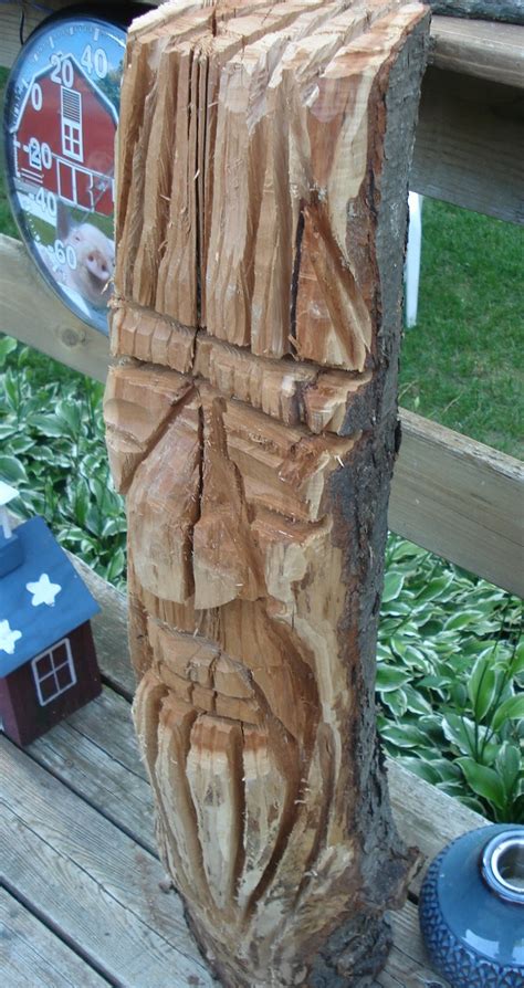 Ancient Dreams Woodworks: Osage Orange Carving