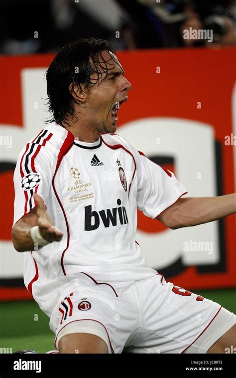 FILIPPO INZAGHI AC MILAN OLYMPIC STADIUM ATHENS GREECE 23 May 2007 ...