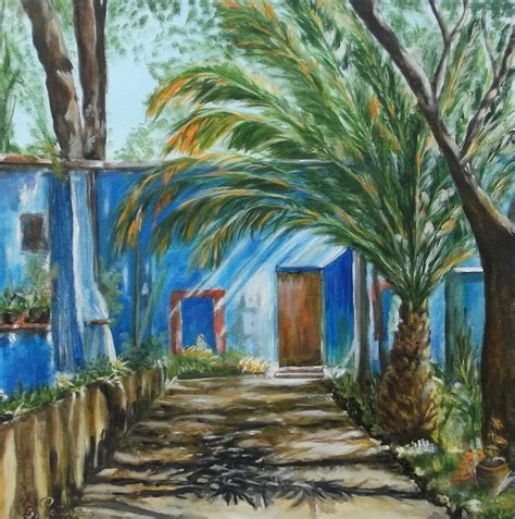 Casa Azul Painting by Eydie Paterson - Fine Art America