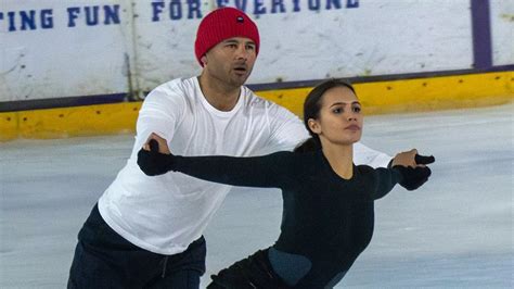 ITV Dancing On Ice's Ryan Thomas and Amani Fancy cosy up during daring ...