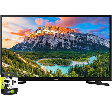 Samsung UN32N5300AFXZA 32 inch 1080p Smart LED TV 2018 Black Bundle with 1 Year Extended ...