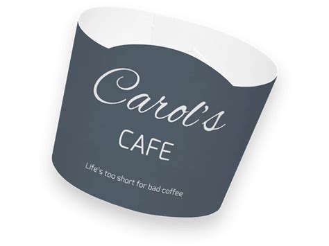 Custom Coffee Cup Sleeves | Custom-Printed Coffee Cup Sleeves with Logo | Coffee Cup Sleeves ...