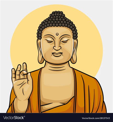 Gautam Buddha Cartoon