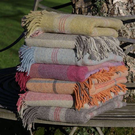 100% Shetland Wool Throws By Susie Watson Designs | notonthehighstreet.com