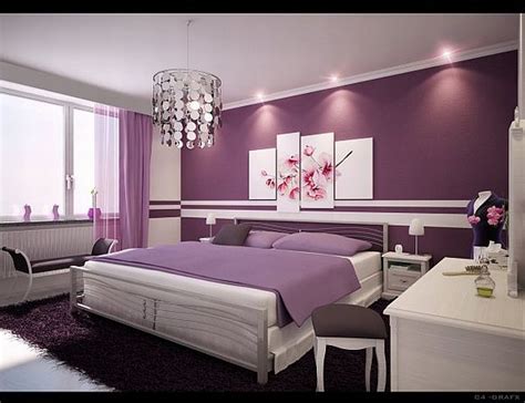 How To Decorate A Bedroom With Purple Walls