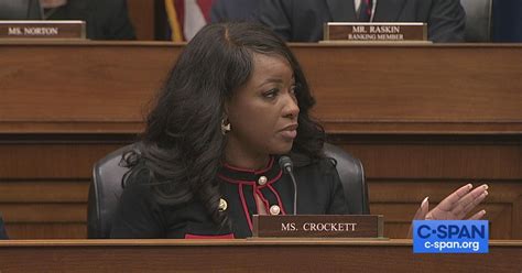 User Clip: Hood speaking Ms. Crockett | C-SPAN.org