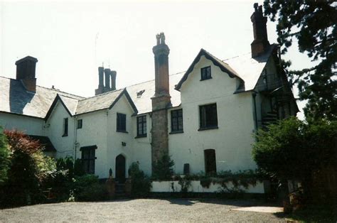 Fownhope Court, Fownhope, County of Herefordshire - Photo "Rear of house"