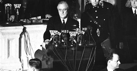 FDR delivers 'Day of Infamy speech' asking Congress to declare war on Japan 80 years ago this ...