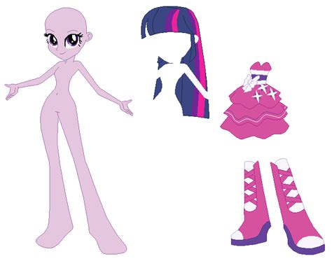 EqG Twilight Sparkle Base 04 by SelenaEde on DeviantArt