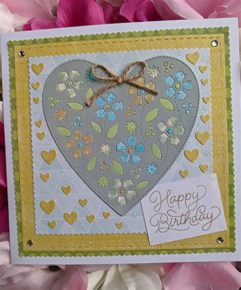 Heart Birthday Card | Etsy