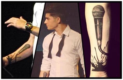 Celebrity Tattoos: Zayn Malik Tattoo | Zayn Tattoo Meaning | Tattoo ...