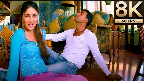 8K Remastered - Gela Gela | Kareena Kapoor, Akshay Kumar | Aitraaz ...