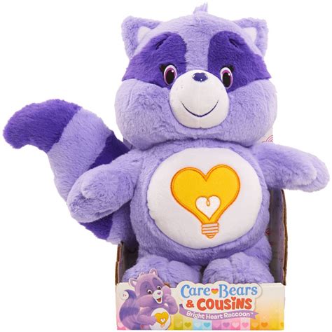 Care Bear Cousins Bright Heart Raccoon Medium Plush, Philippines | Ubuy