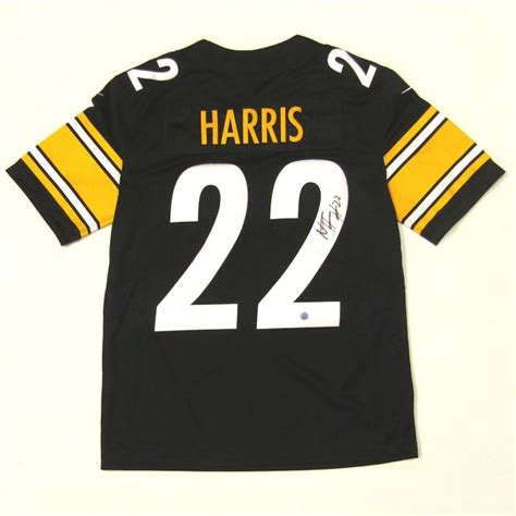 Pittsburgh Steelers #22 Najee Harris Autographed Nike Limited Home Jersey