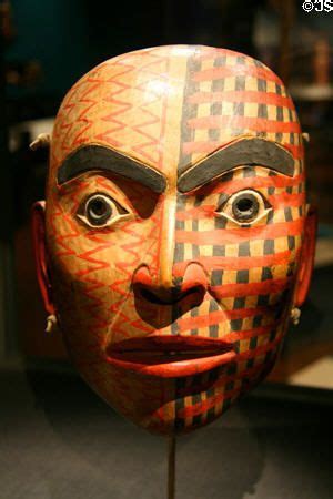 Tsimshian mask (19th C) from British Columbia at Fowler Museum. Los Angeles, CA. | Native ...