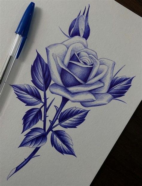 Pin by Jeremy Walters on Ballpoint Pen Arts | Floral tattoo design ...