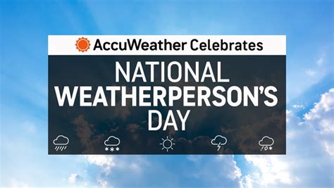 Celebrating National Weatherperson's Day - video Dailymotion