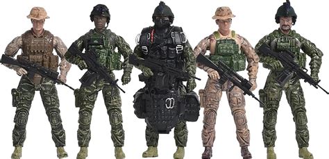 Elite Force Navy Seals Action Figures (5 Pack), Various, Toys & Games ...